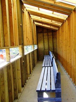 Bird Blind Interior