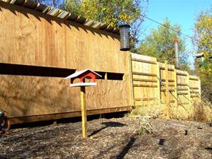 Bird Blind Front View